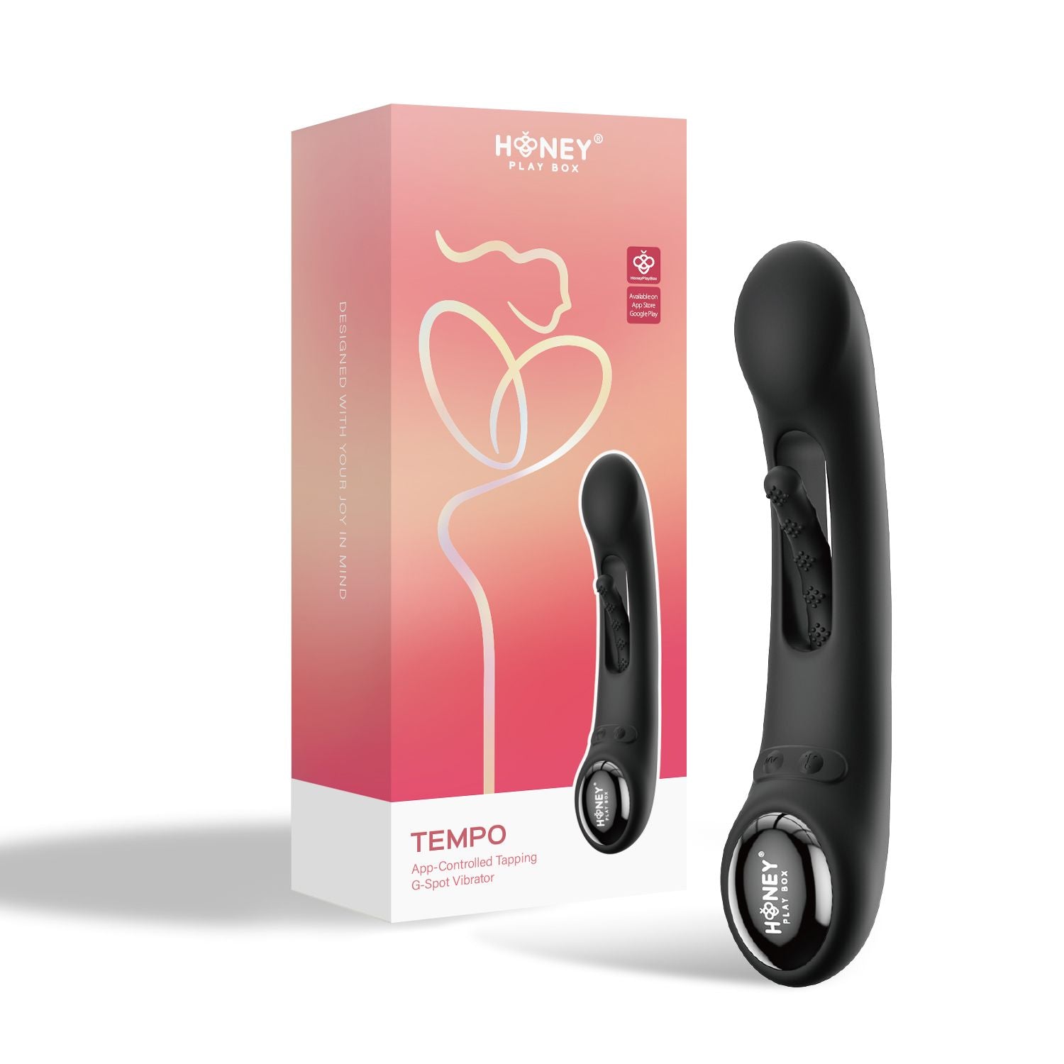 HoneyPlayBox - Tempo-Pressure Sensing App-Controlled Kinky Finger Tapping G