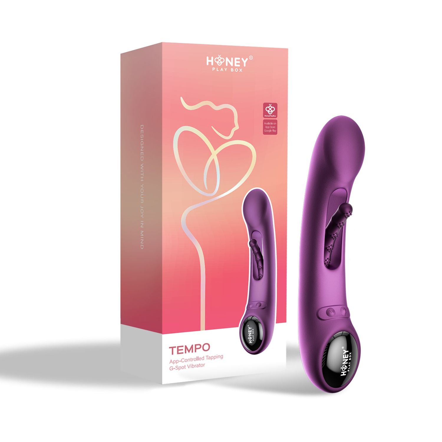HoneyPlayBox - Tempo-Pressure Sensing App-Controlled Kinky Finger Tapping G