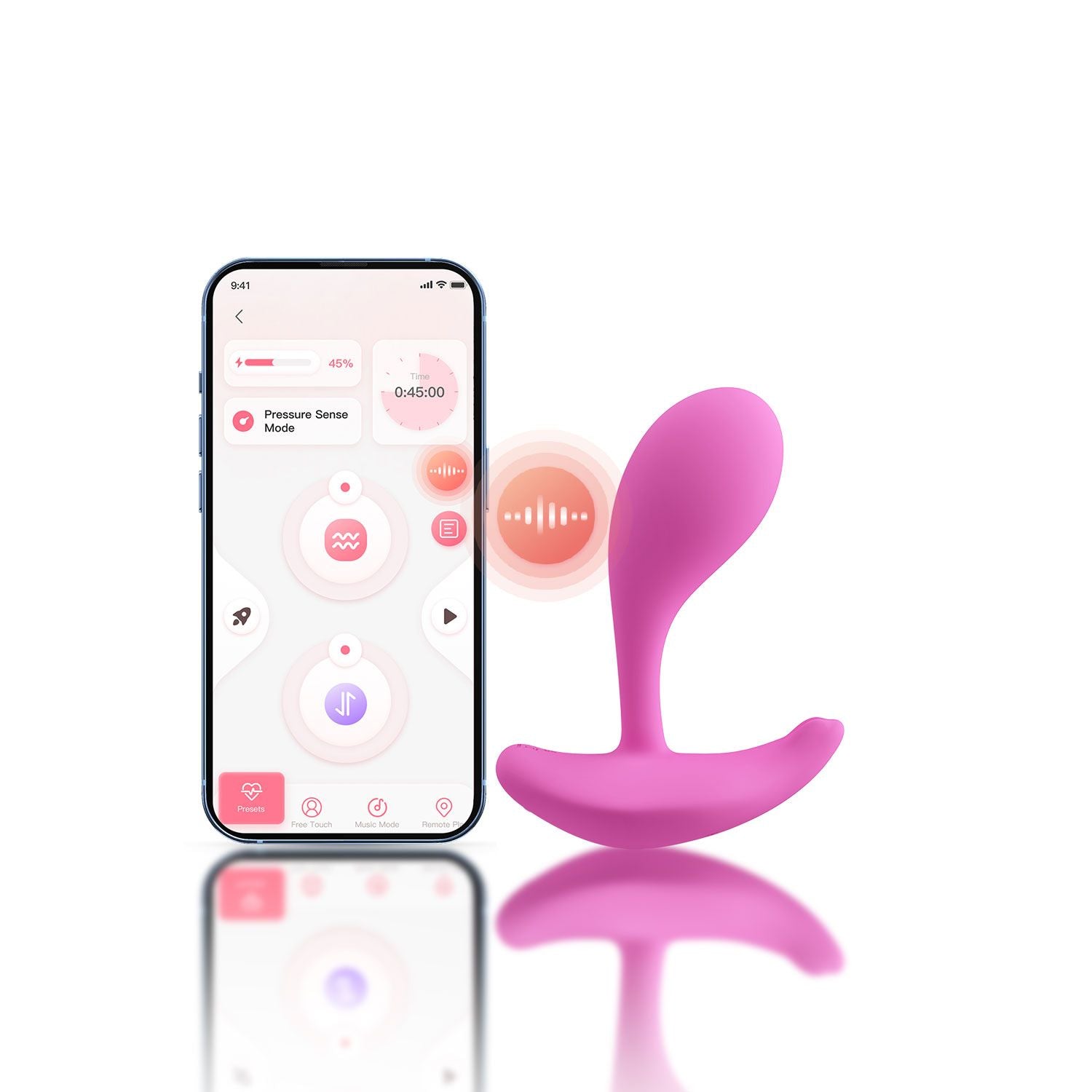 HoneyPlayBox - OLY 2 Draagbare Clitoris- & G-spot Vibrator Met App - Roze