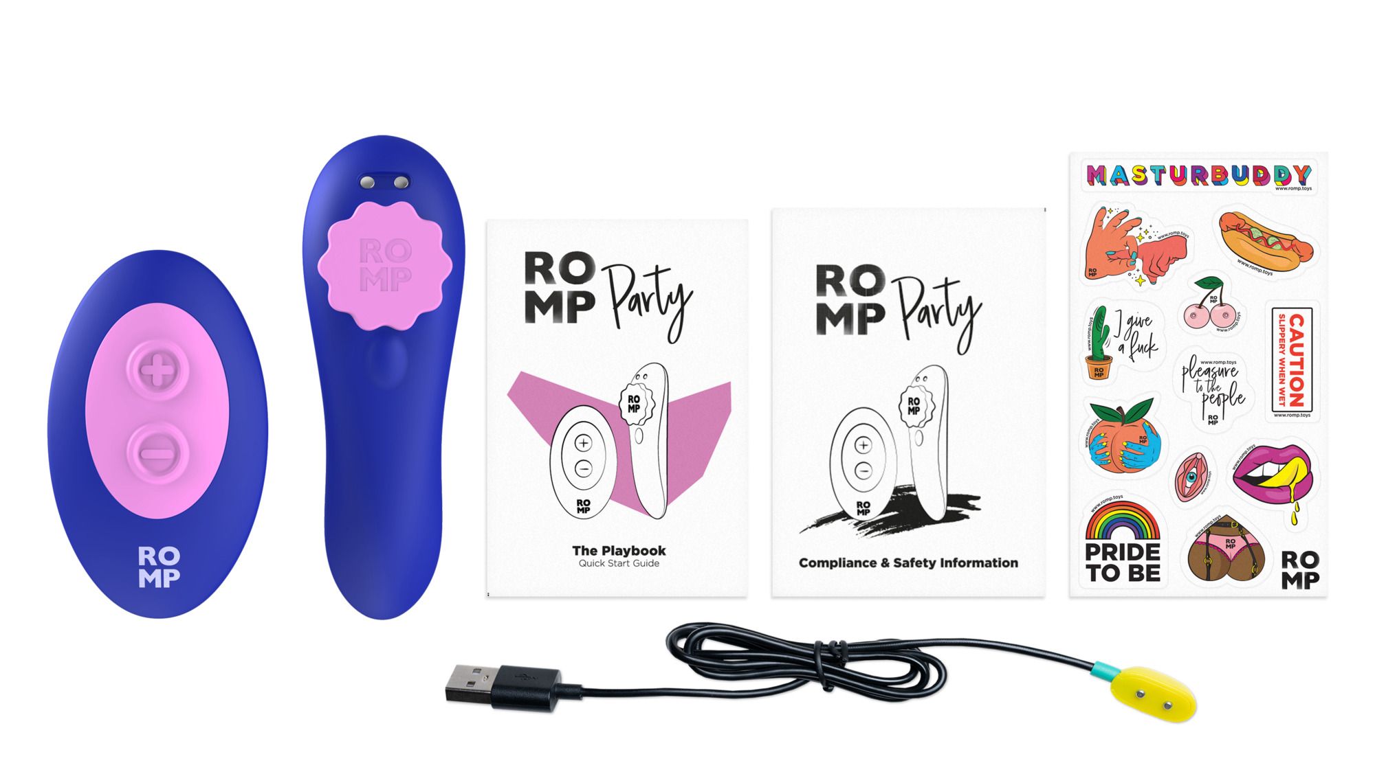 ROMP by Womanizer - Party Draagbare Panty Vibrator