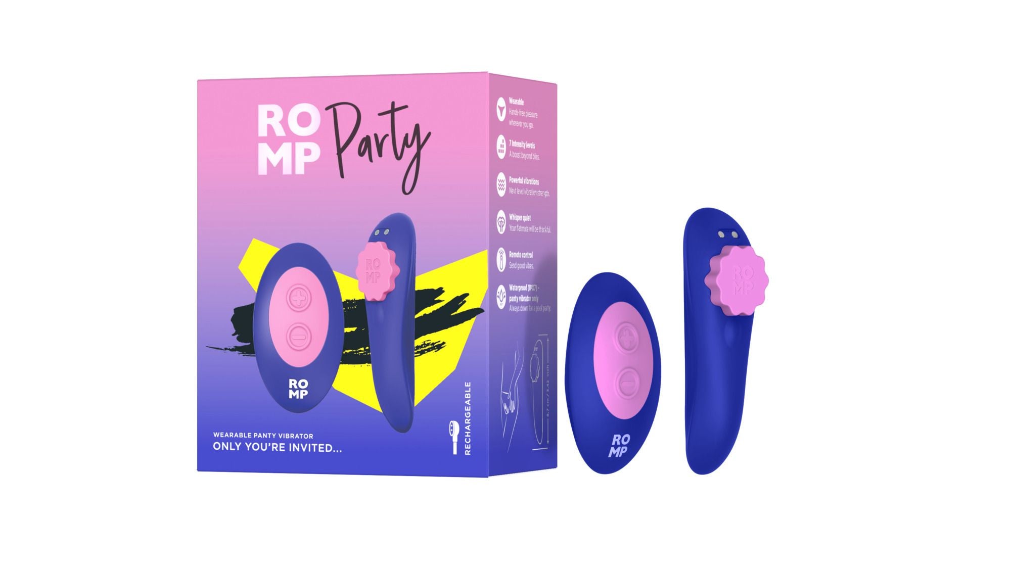 ROMP by Womanizer - Party Draagbare Panty Vibrator
