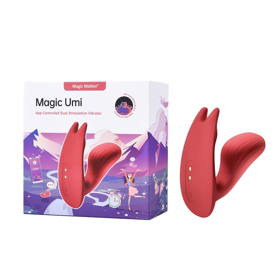 Magic Motion - Umi Smart Oplegvibrator Uniseks - App Controlled