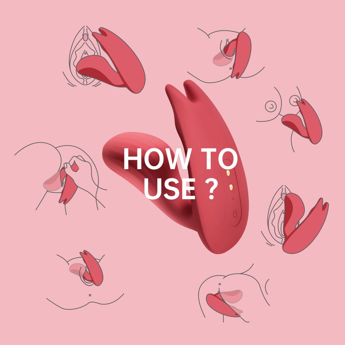 Magic Motion - Umi Smart Oplegvibrator Uniseks - App Controlled