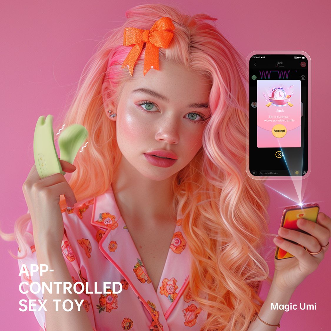 Magic Motion - Umi Smart Wearable Vibrator - Groen