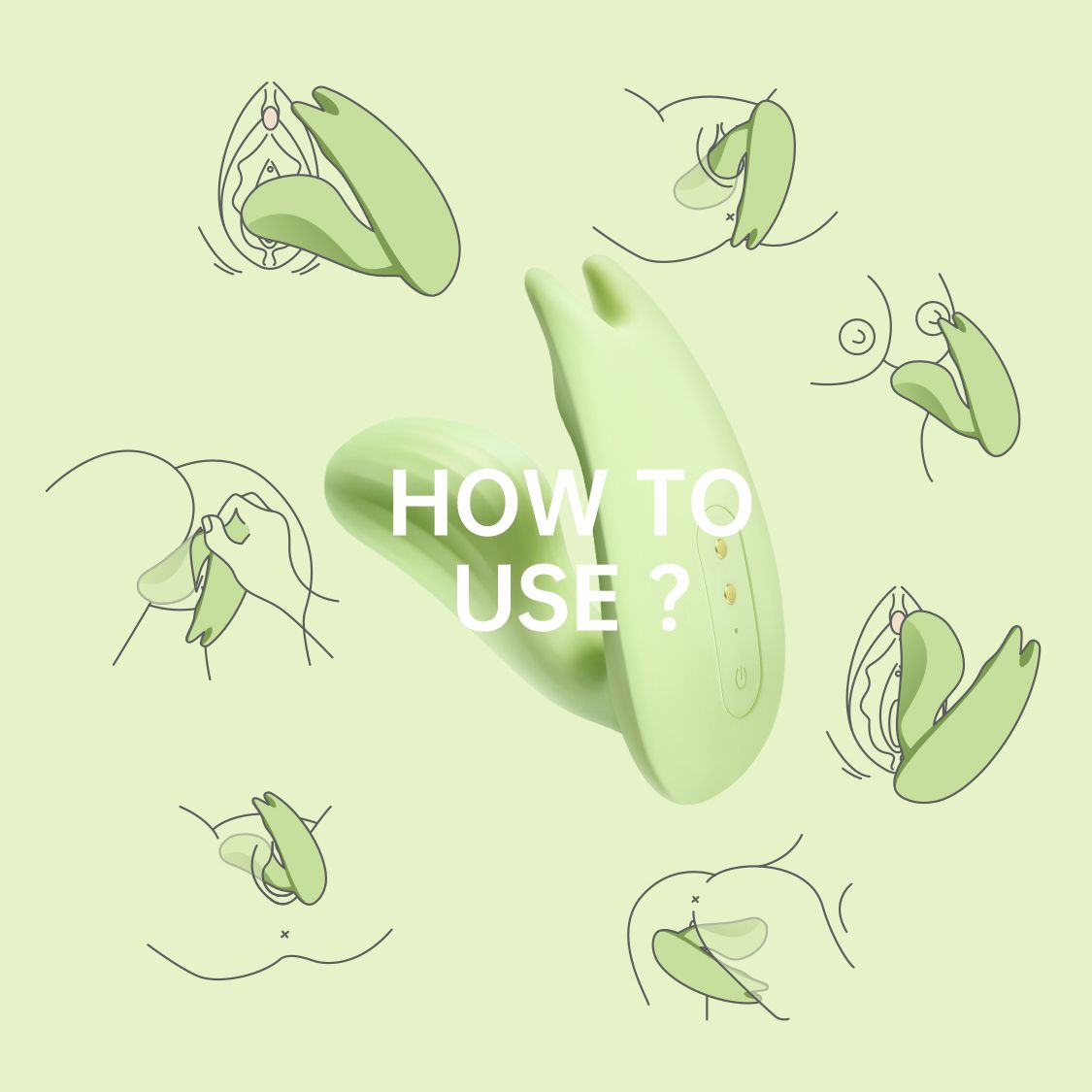 Magic Motion - Umi Smart Wearable Vibrator - Groen