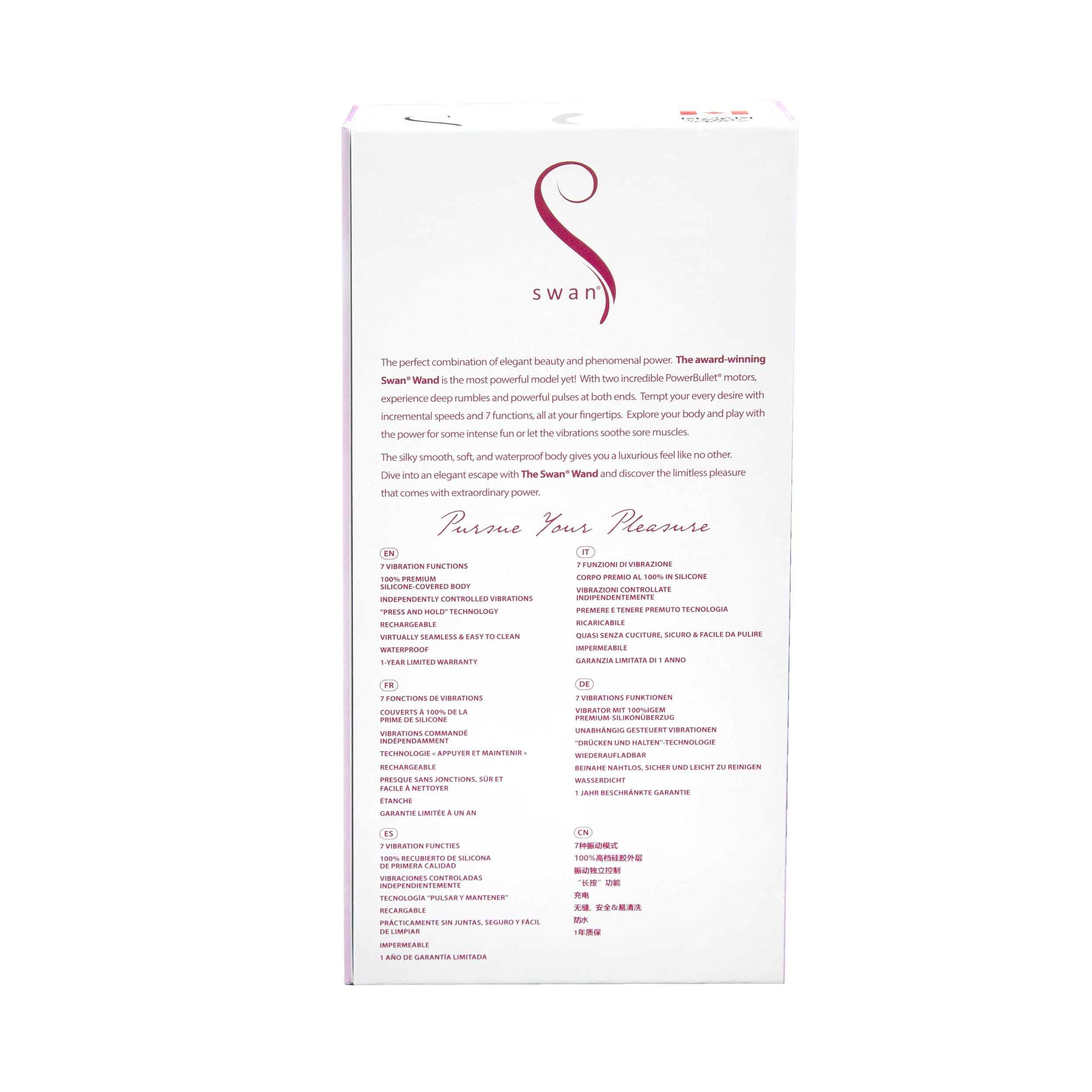 Swan Wand Vibrator - Roze