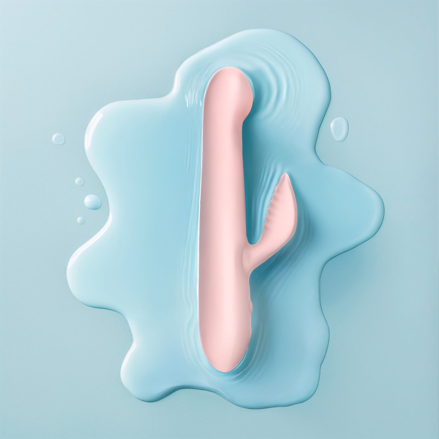 Good Vibes Only - Stotende Vibrator - Soft Silicone - Roze