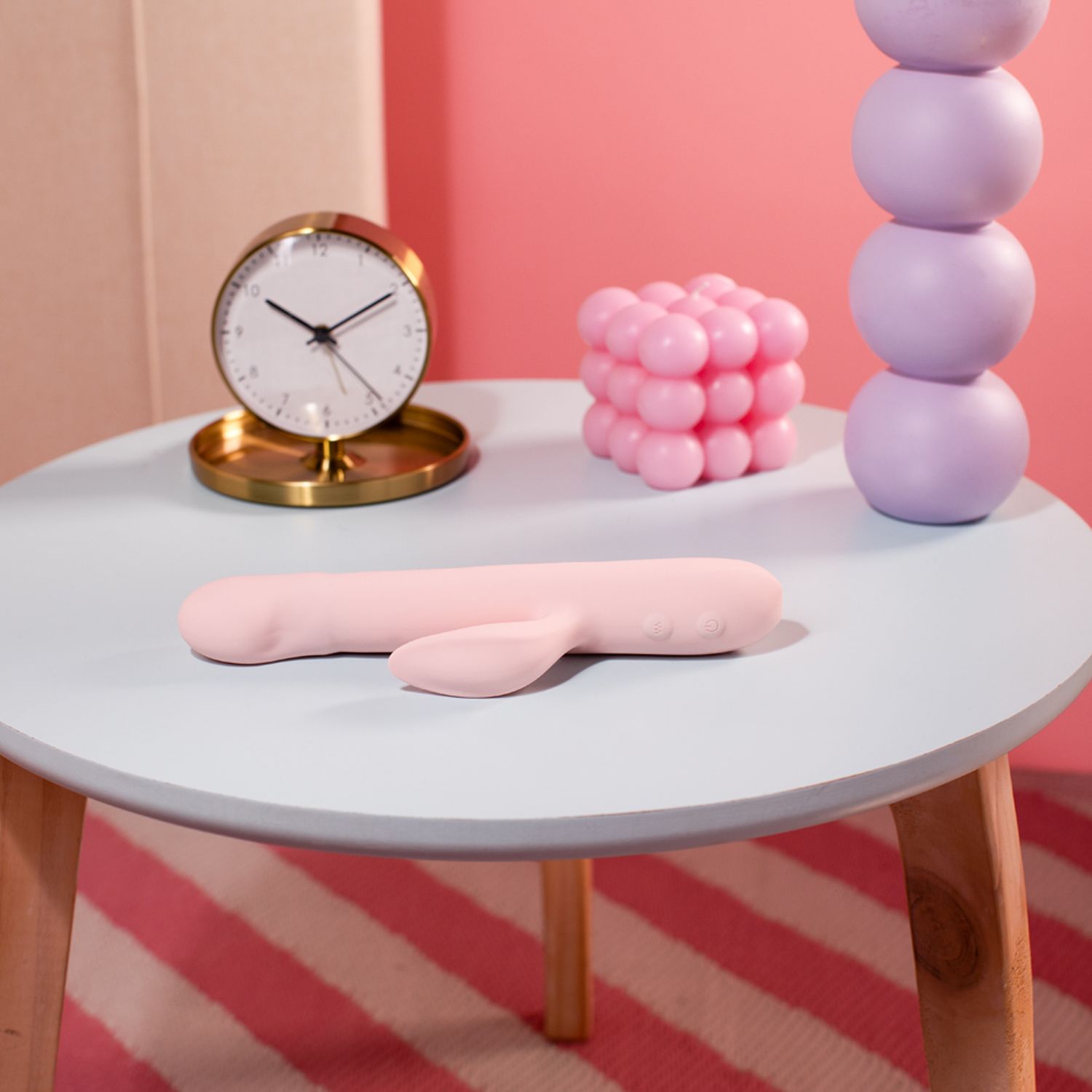 Good Vibes Only - Stotende Vibrator - Soft Silicone - Roze