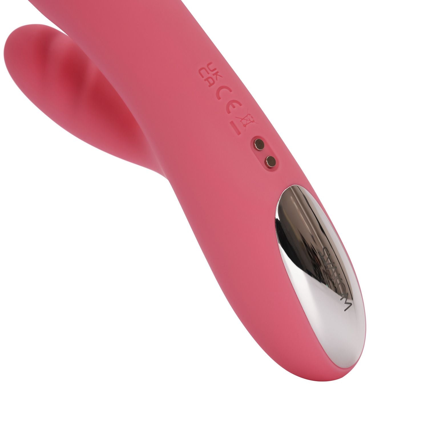 SVAKOM - Avery Thrusting Rabbit Vibrator - Aardbei Roze