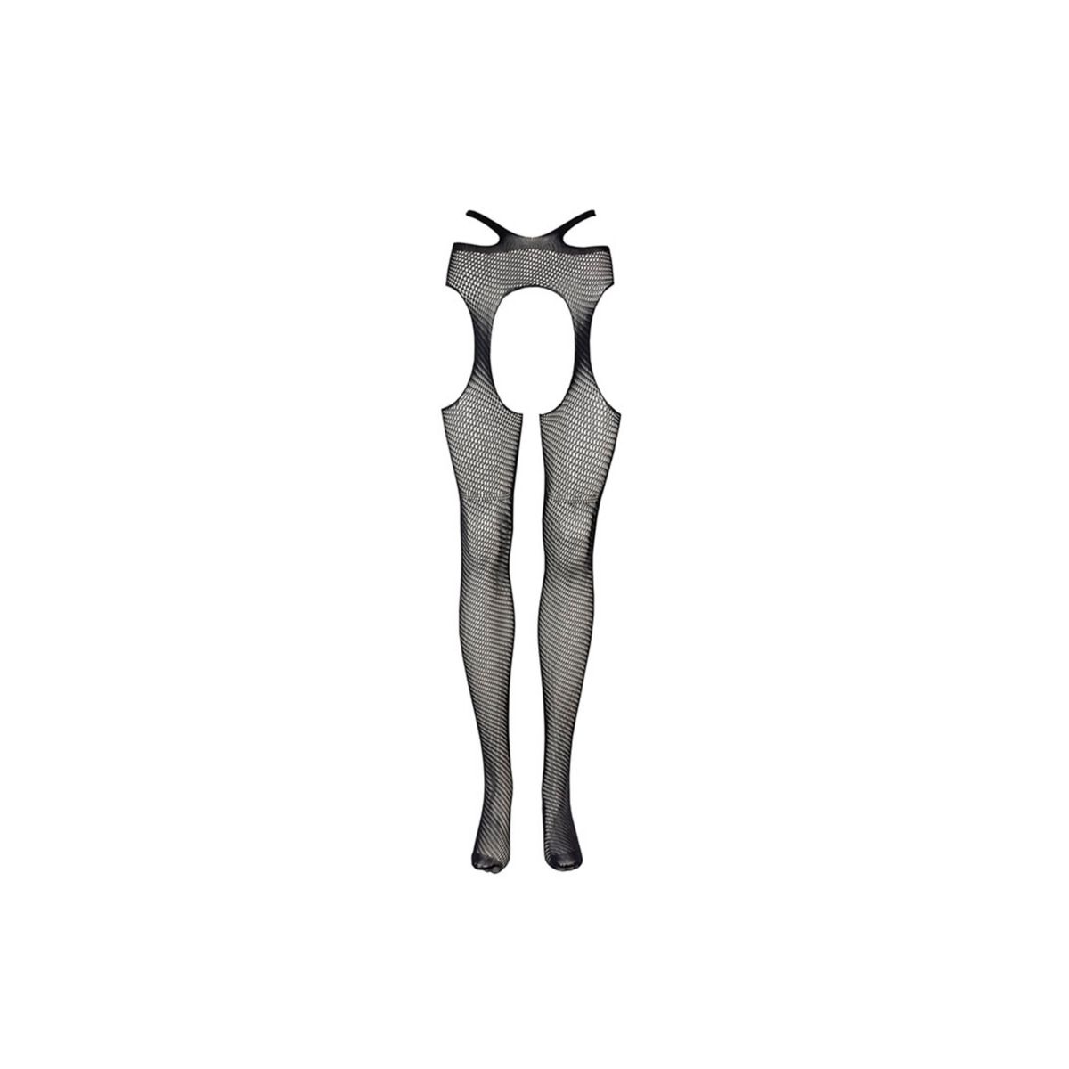 Le Desir - Jarretelpanty met Bandjes in de Taille Queen Size - Zwart