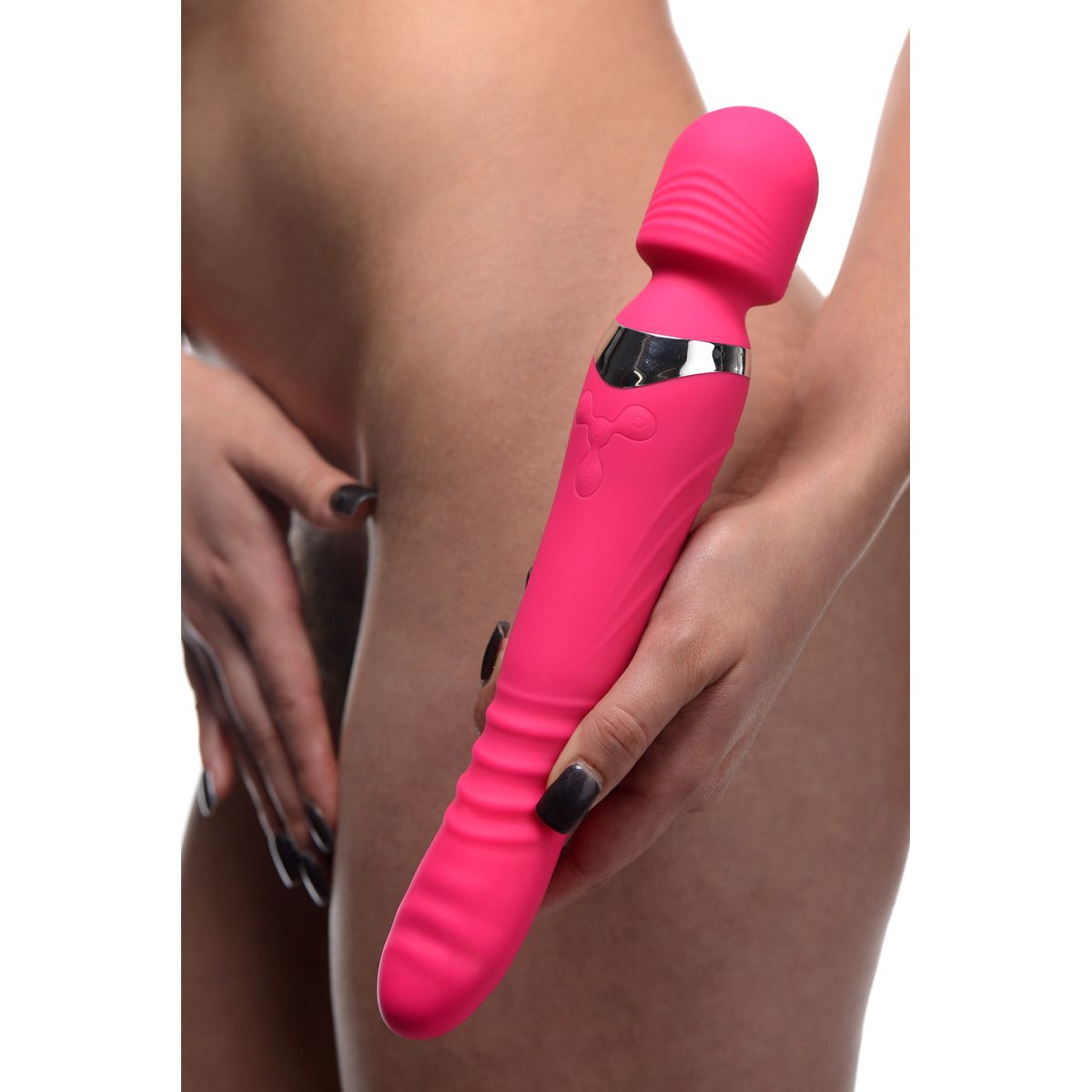 INMI - Ultra Thrust-Her Vibrerende Siliconen Wand - Roze