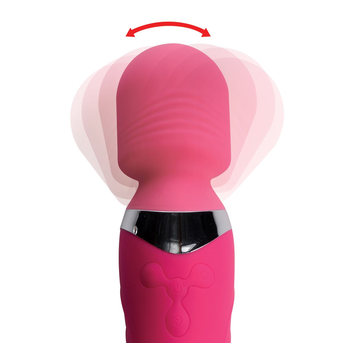INMI - Ultra Thrust-Her Vibrerende Siliconen Wand - Roze