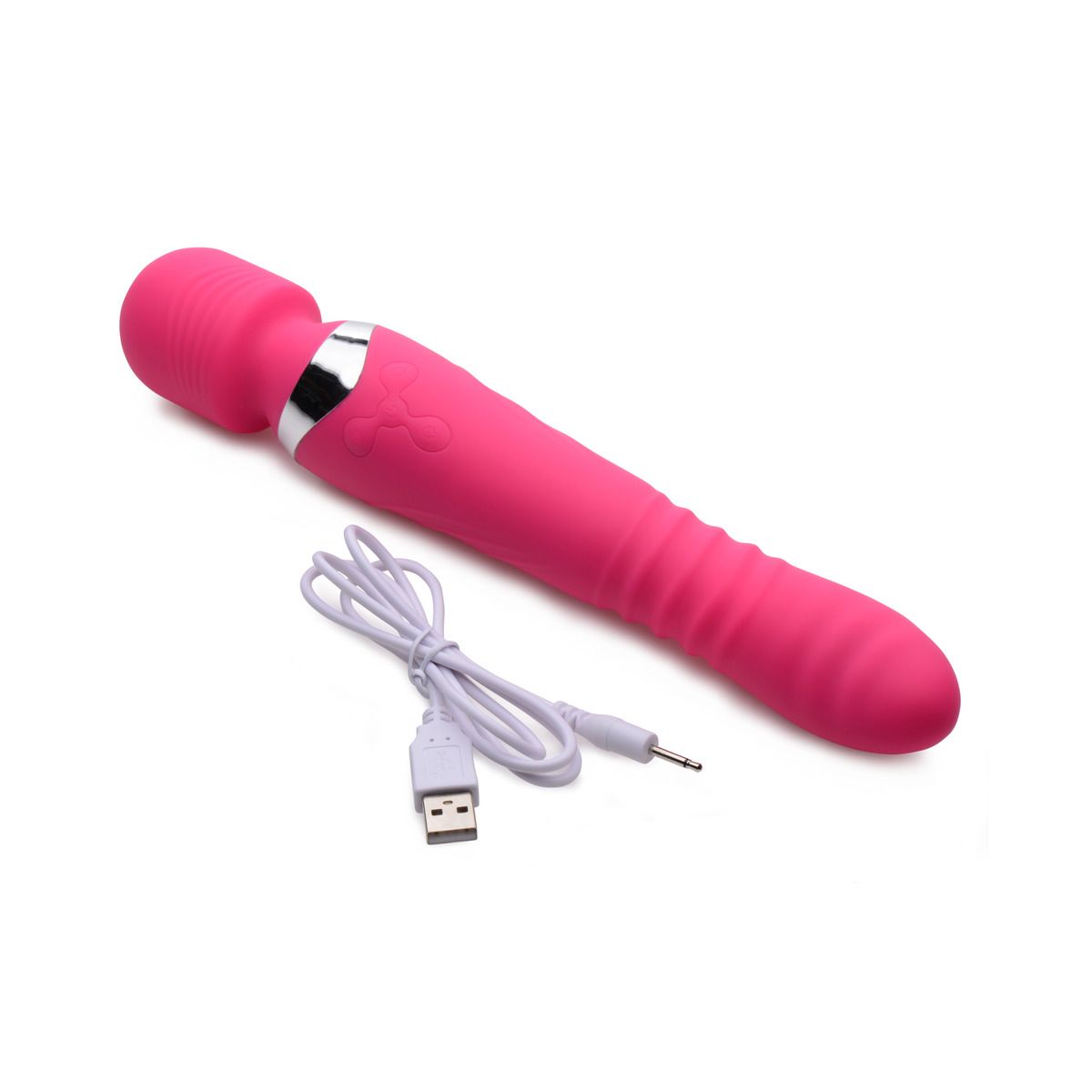 INMI - Ultra Thrust-Her Vibrerende Siliconen Wand - Roze
