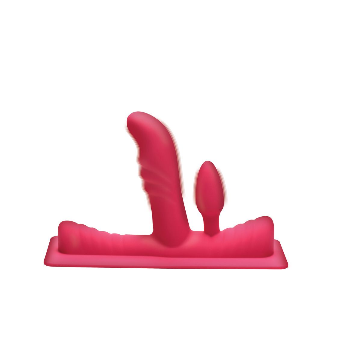 LOVE BOTZ - 50X Saddle Pro Sex Machine met 4 Opzetstukken - Zwart