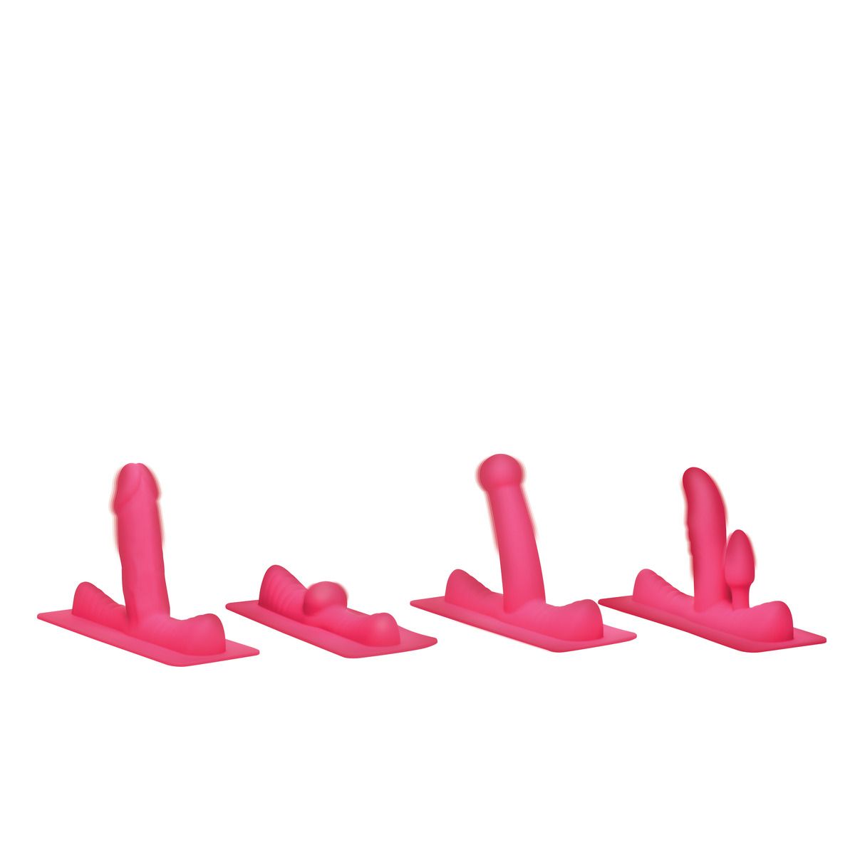 LOVE BOTZ - 50X Saddle Pro Sex Machine met 4 Opzetstukken - Zwart