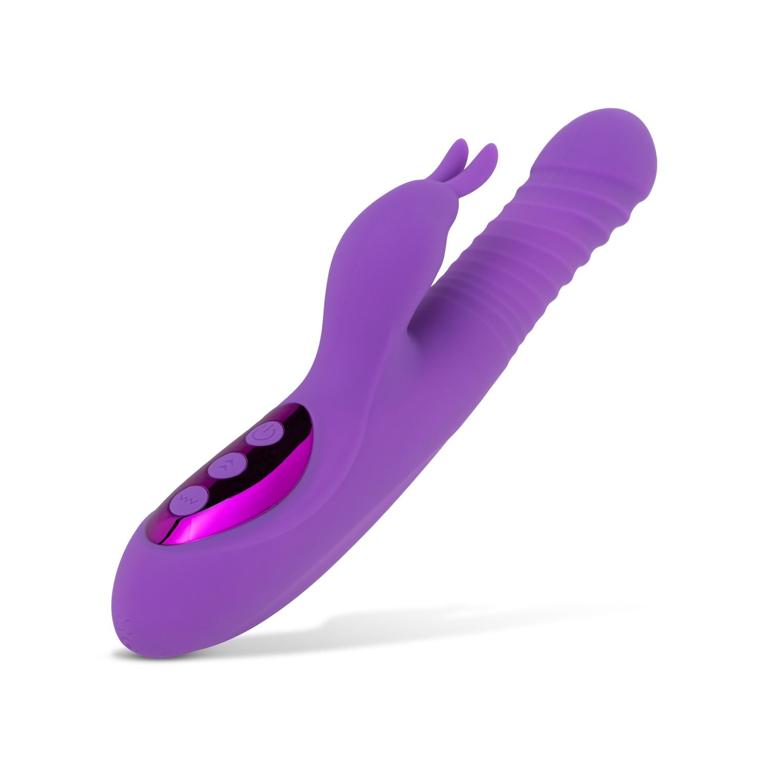 Teazers – Stotende, Verwarmende Rabbit Vibrator – Paars