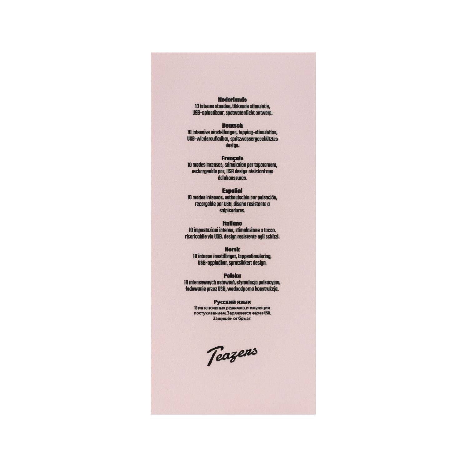 Teazers - Vinger Vibrator Tikkende Stimulator - Paars