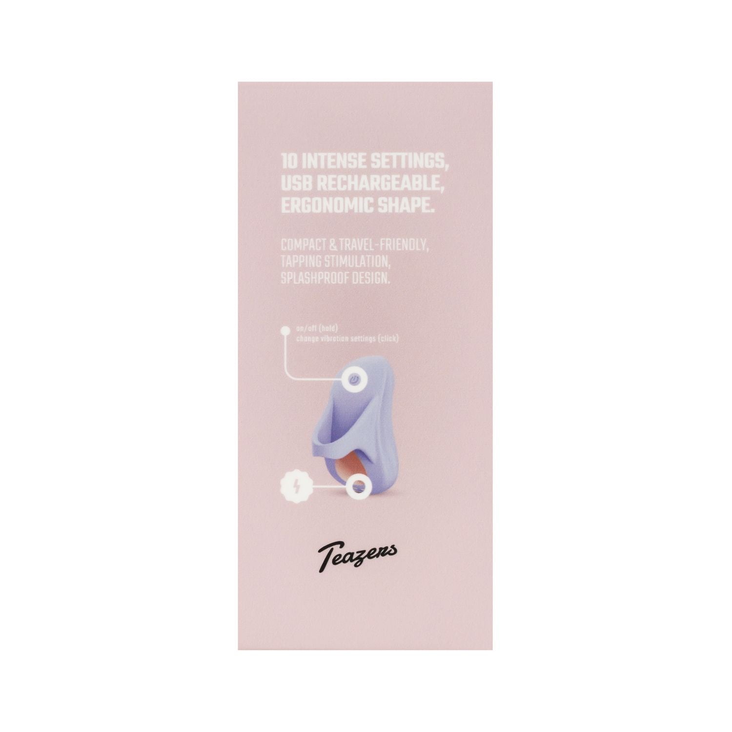 Teazers - Vinger Vibrator Tikkende Stimulator - Paars