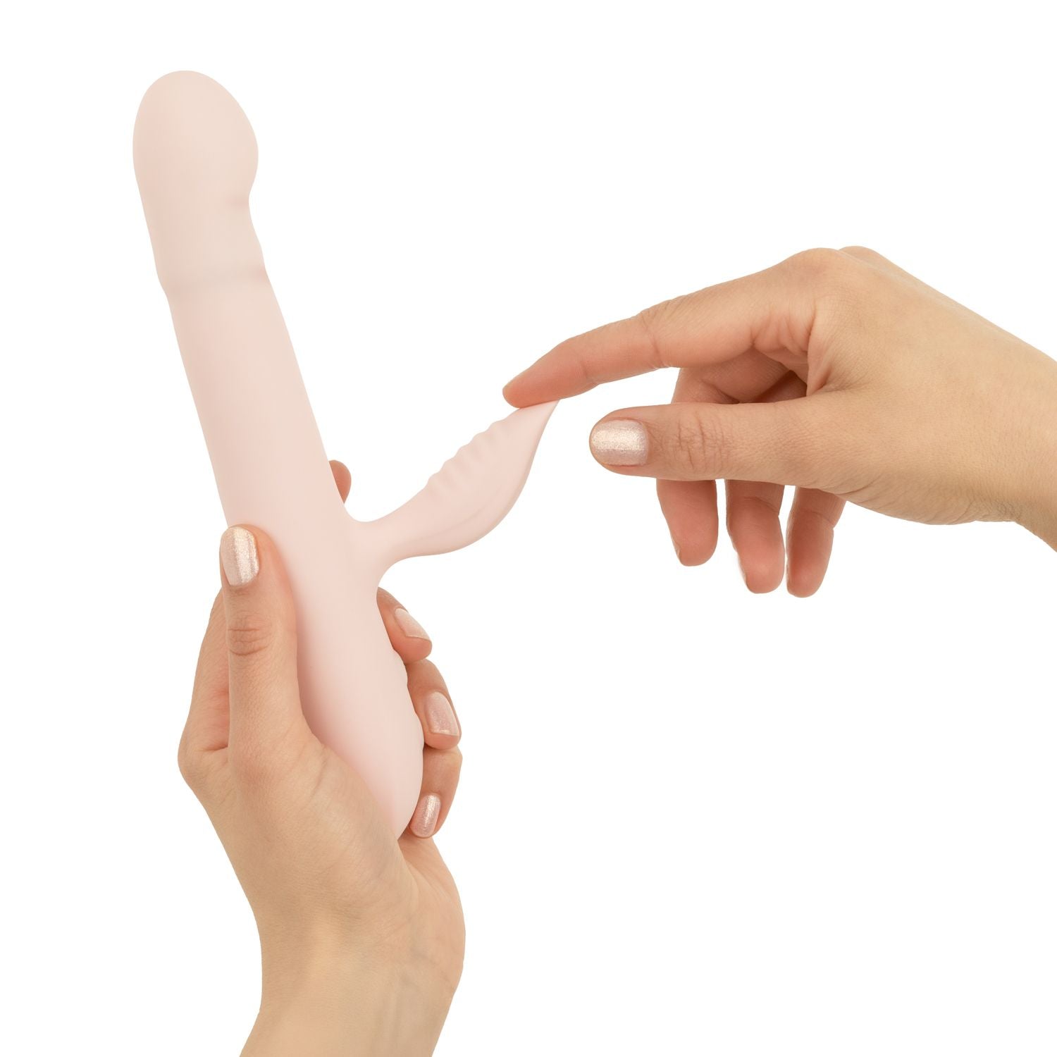 Good Vibes Only - Stotende Vibrator - Soft Silicone - Roze
