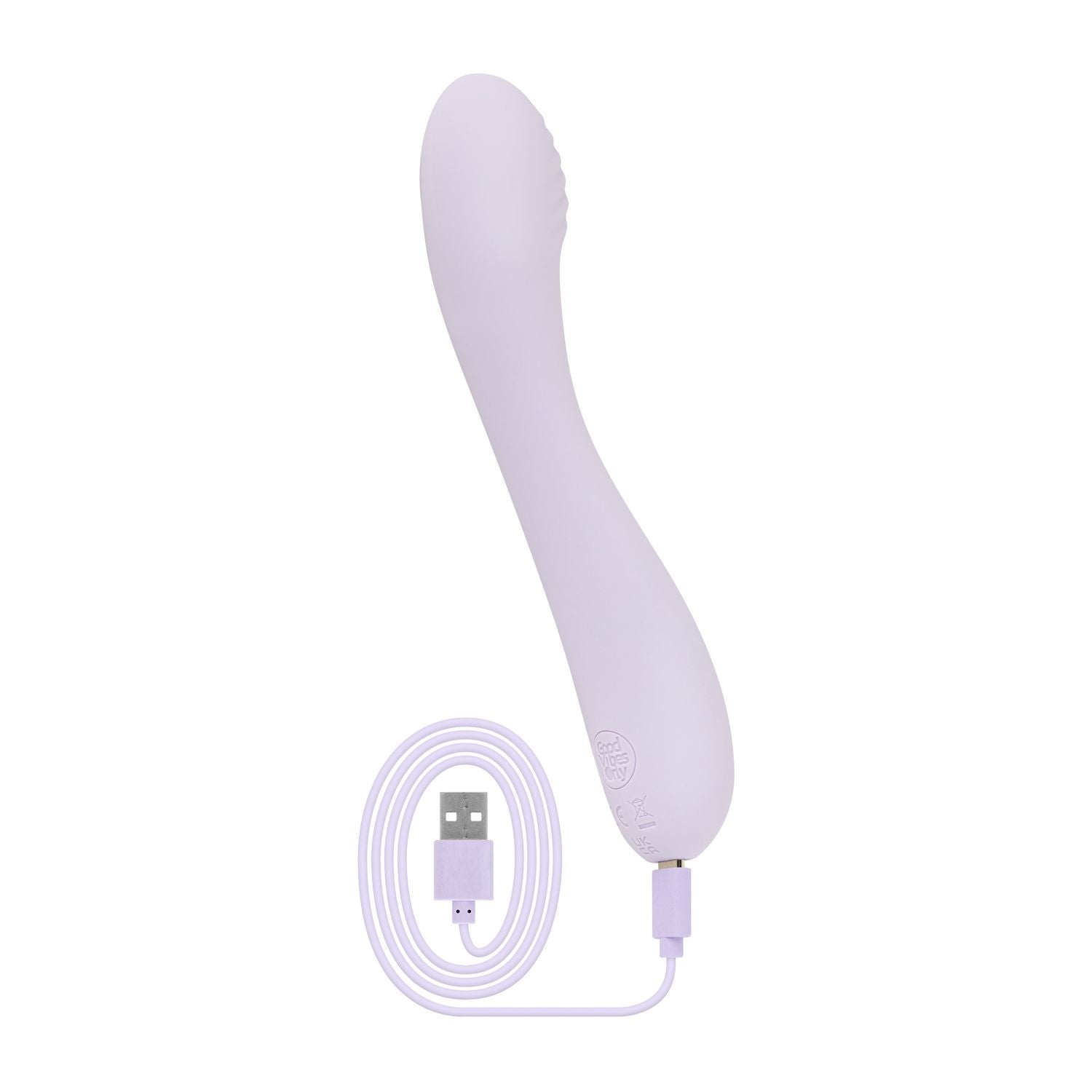 Good Vibes Only - G-spot Vibrator - Soft Silicone - Paars
