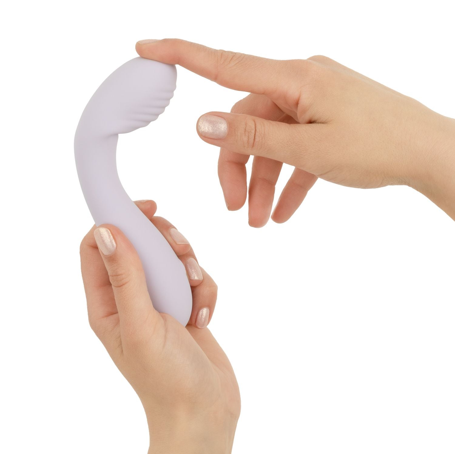 Good Vibes Only - G-spot Vibrator - Soft Silicone - Paars
