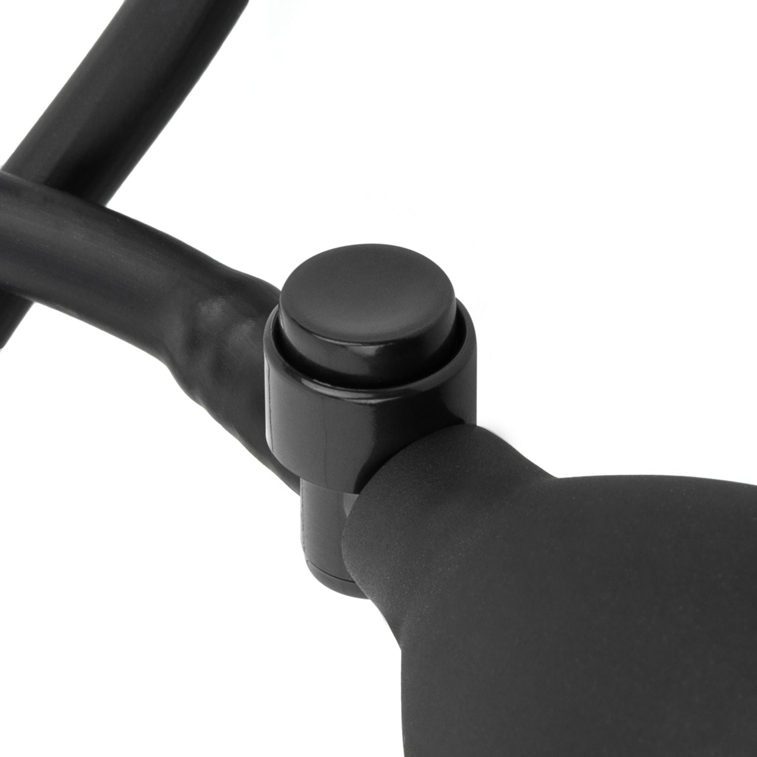 Anal Collection - Opblaasbare Dildo met Pomp 14,5 cm - Zwart