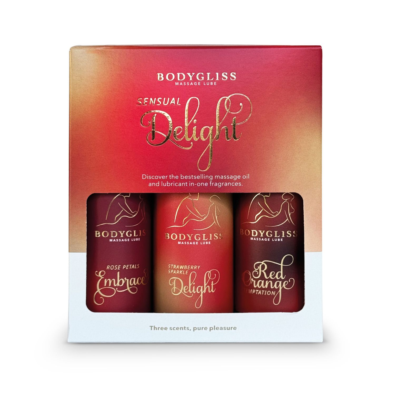 BodyGliss - Travel Edition 3-pack - Sensual Delight