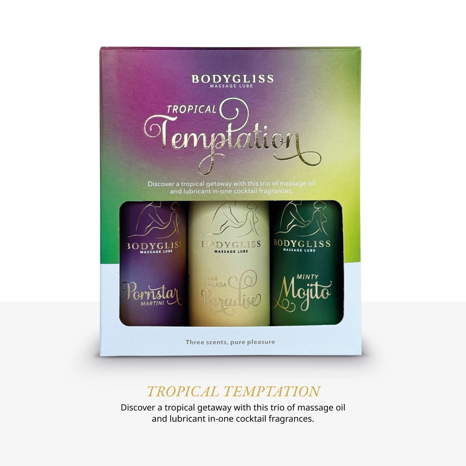 BodyGliss - Travel Edition 3-pack - Tropical Temptation