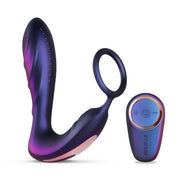 Hueman - Zwart gat anaal vibrator met cockring