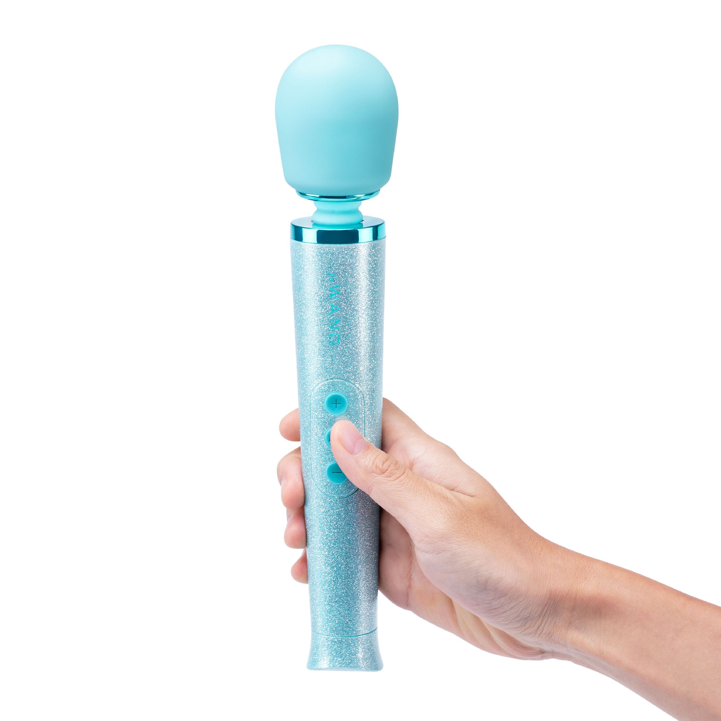 Le Wand – Petite All That Glimmers Wand Vibrator – Blauw
