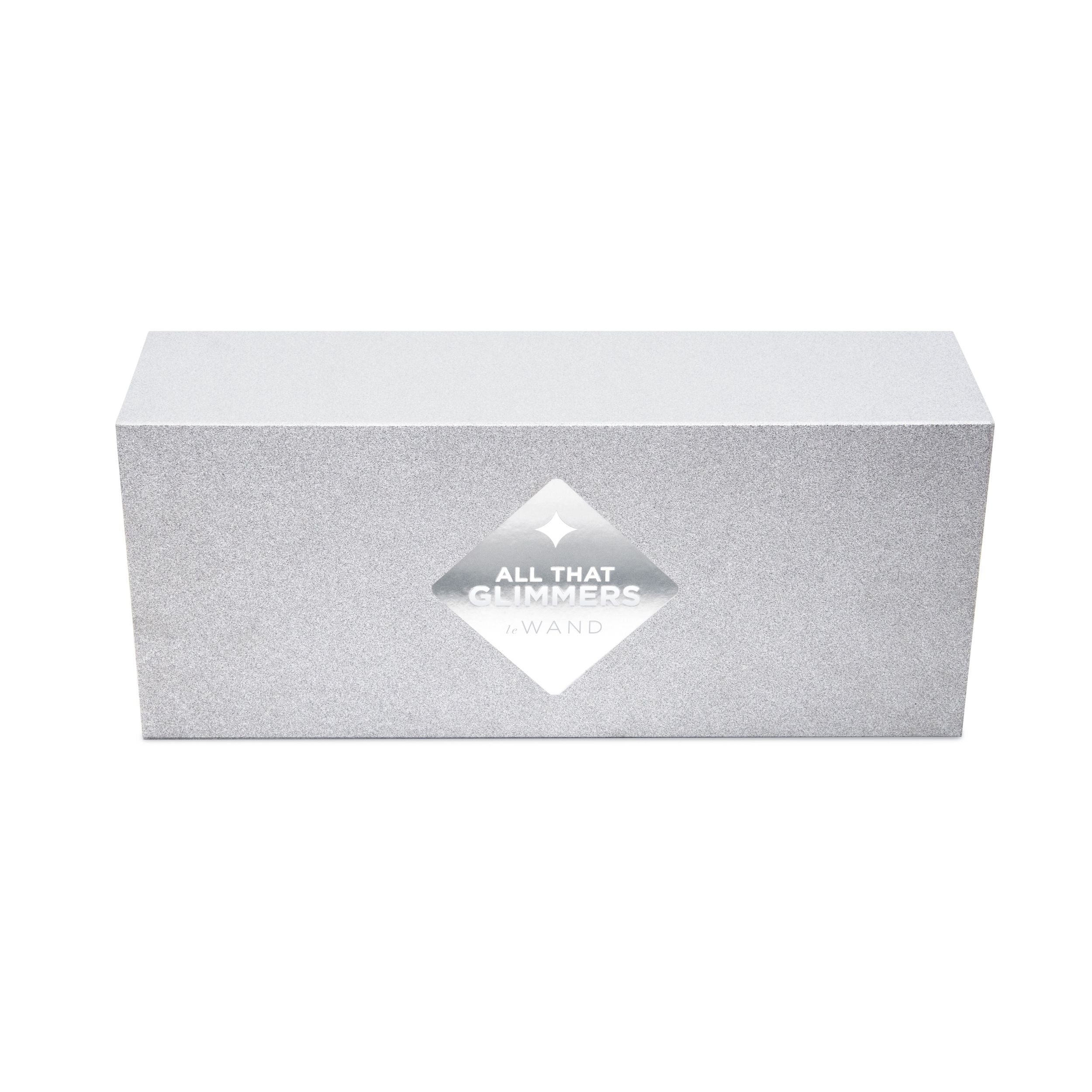 LE WAND – Petite All That Glimmers Wand Vibrator – Wit