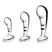 B-Vibe – Stainless Steel P-Spot Training Set – 3 Plugs