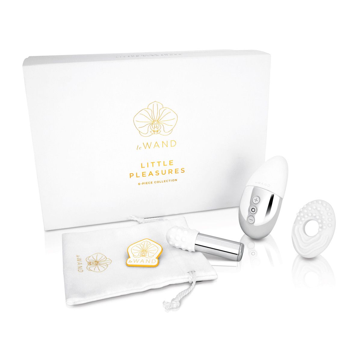 Le Wand – Little Pleasures 6-Delige Set – Chrome