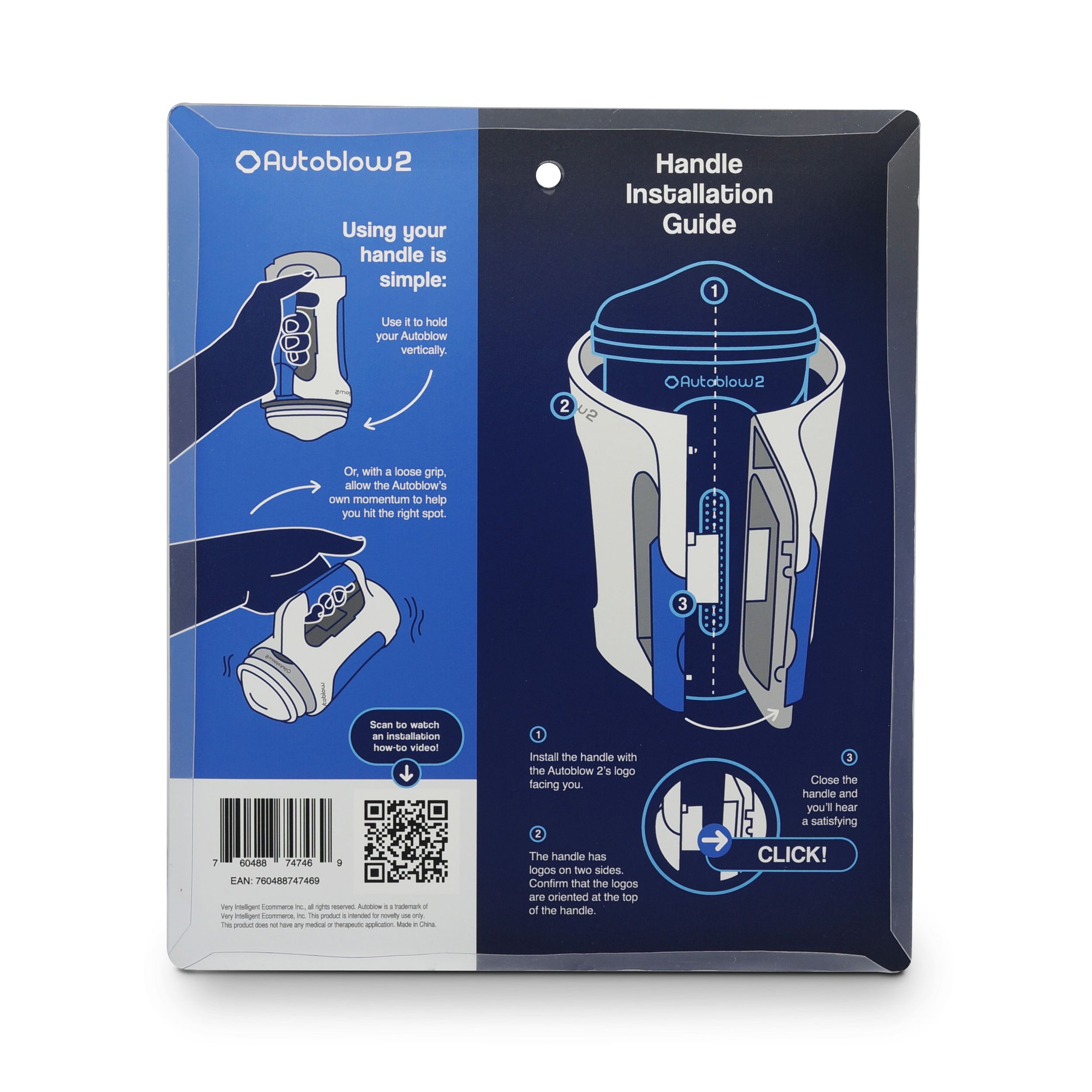 Autoblow - Easy-Grip Handvat