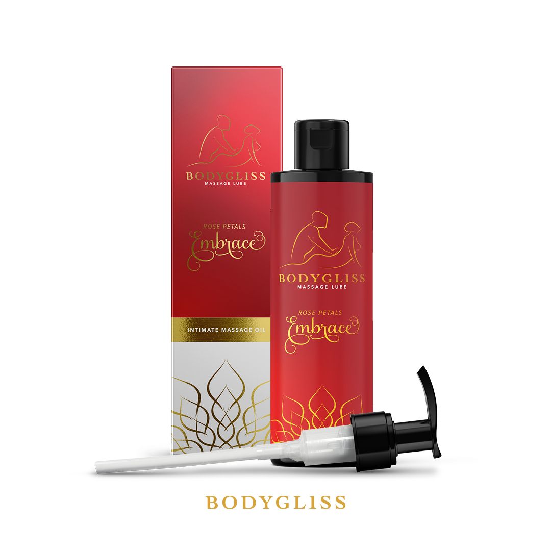 BodyGliss - Massageolie en Glijmiddel in 1 Rozenblaadjes -150 ml