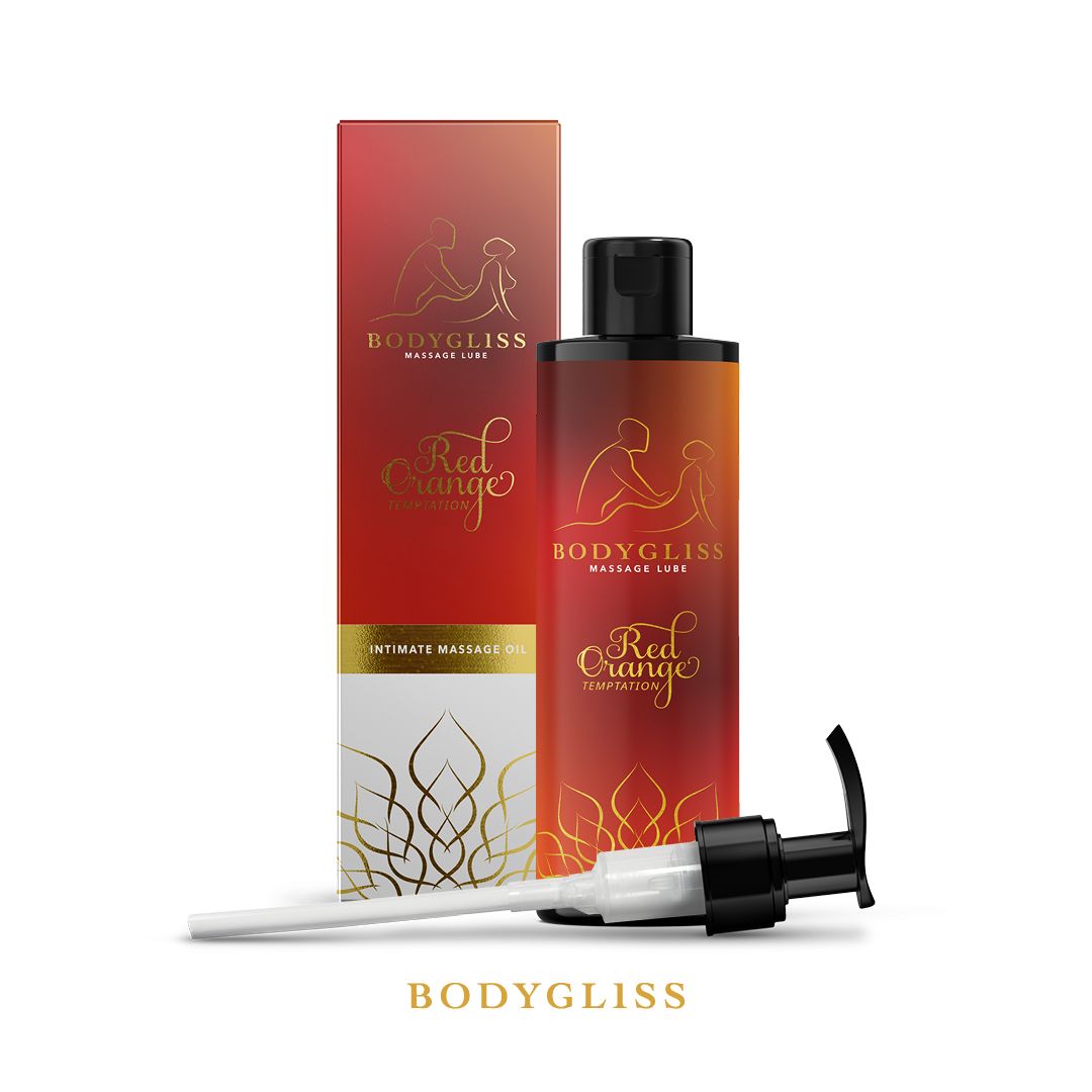 BodyGliss - Massageolie En Glijmiddel in 1 Rode Sinaasappel - 150 ml