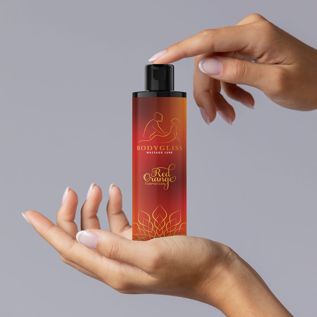 BodyGliss - Massageolie En Glijmiddel in 1 Rode Sinaasappel - 150 ml