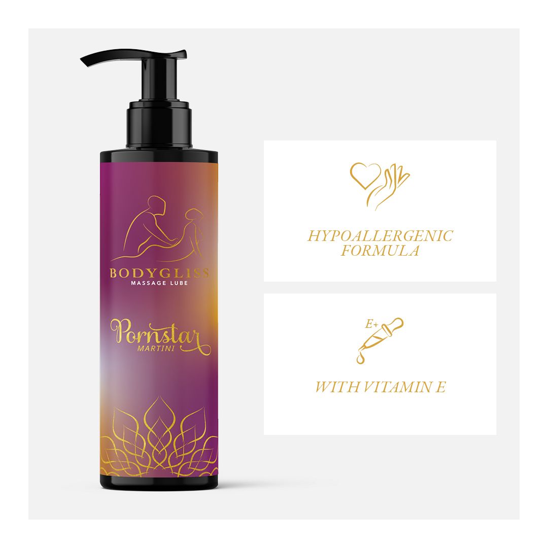BodyGliss - Massage Olie En Glijmiddel in 1 Pornstar Martini - 150 ml