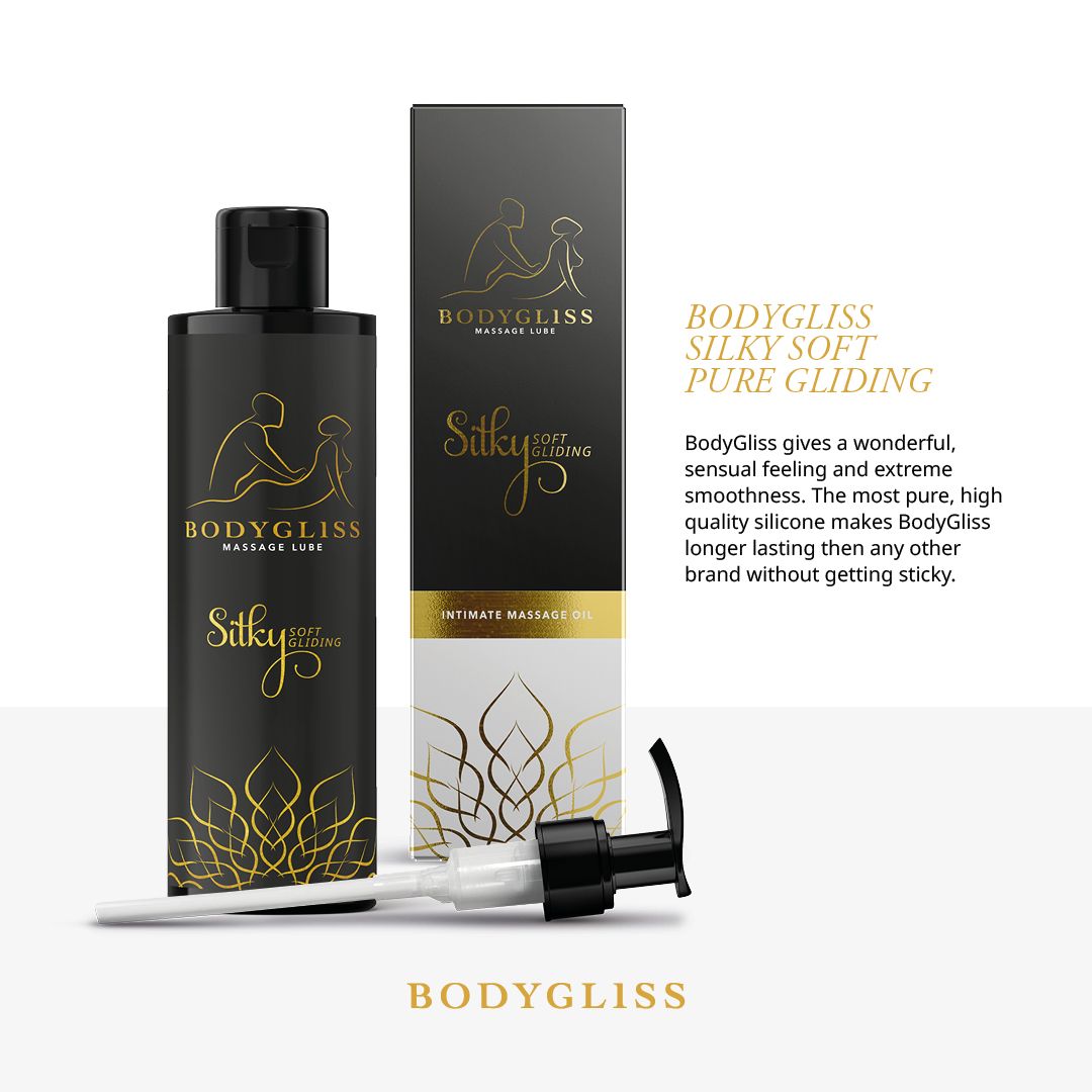 BodyGliss - Erotische collectie Zijdezacht Glijdend Puur - 150 ml