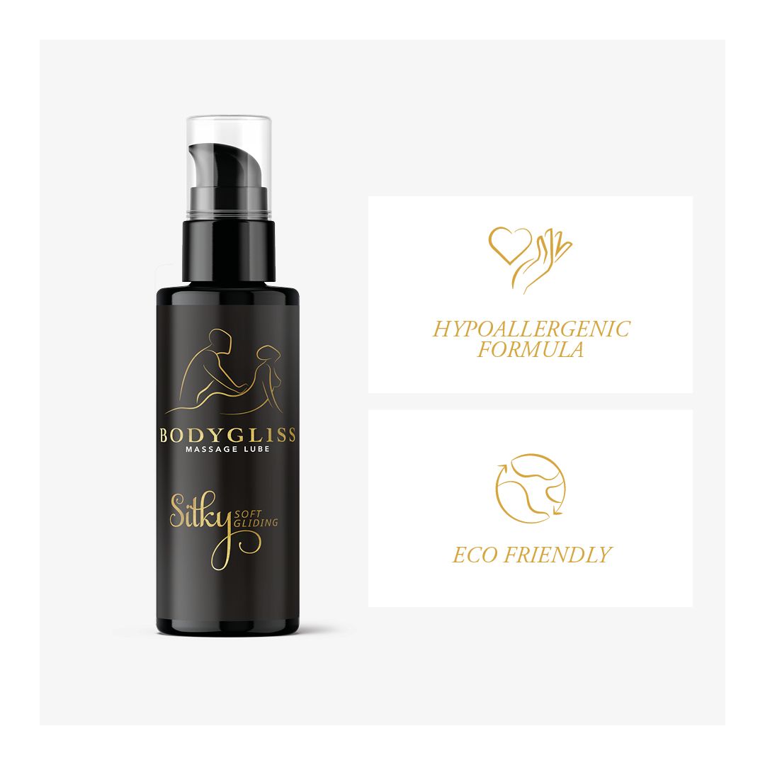 BodyGliss - Erotische collectie Zijdezacht Glijdend Puur - 150 ml