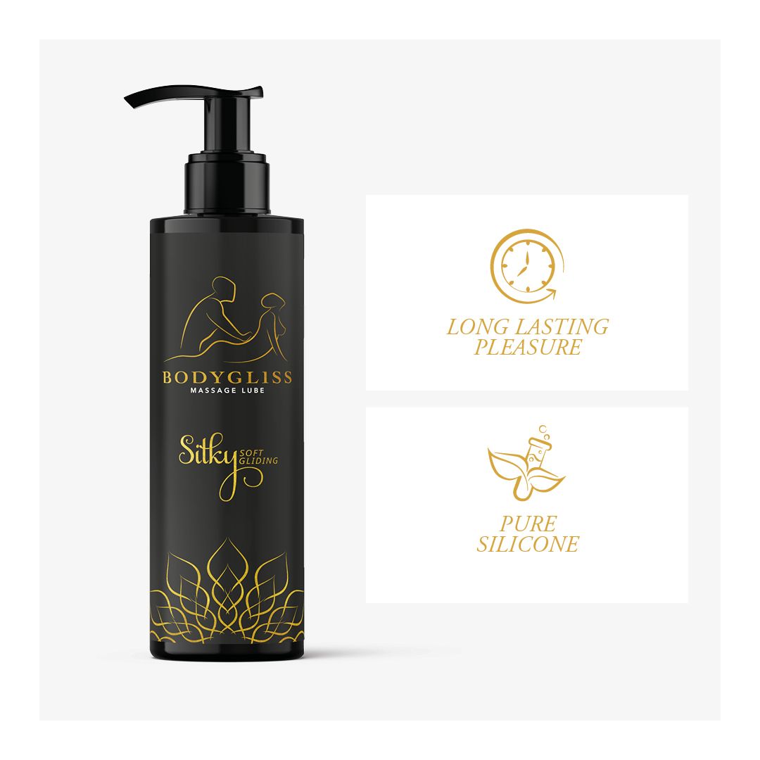 BodyGliss - Erotische collectie Zijdezacht Glijdend Puur - 250 ml