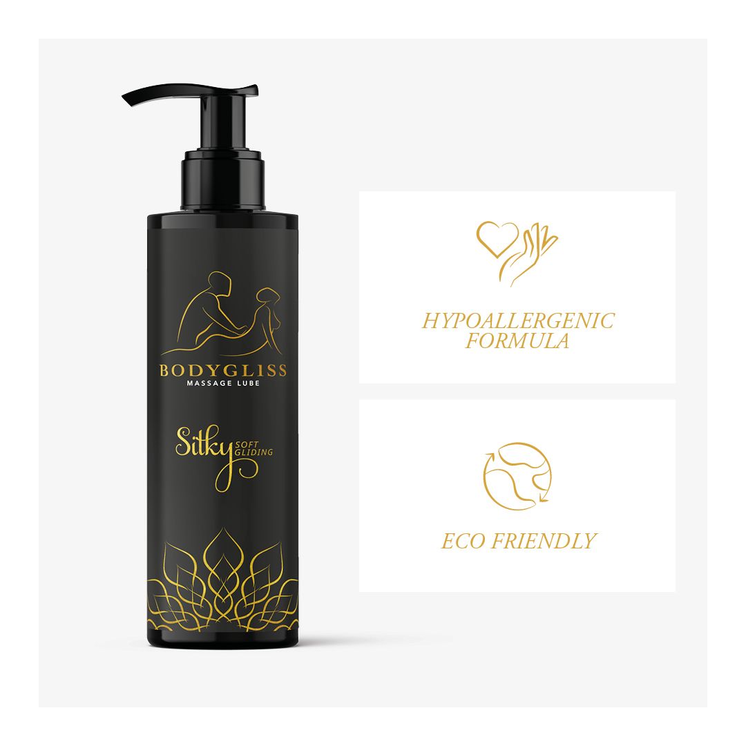 BodyGliss - Erotische collectie Zijdezacht Glijdend Puur - 250 ml