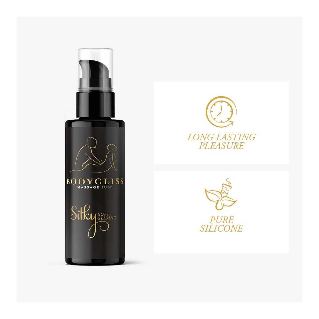 BodyGliss - Erotische collectie Zijdezacht Glijdend Puur - 250 ml