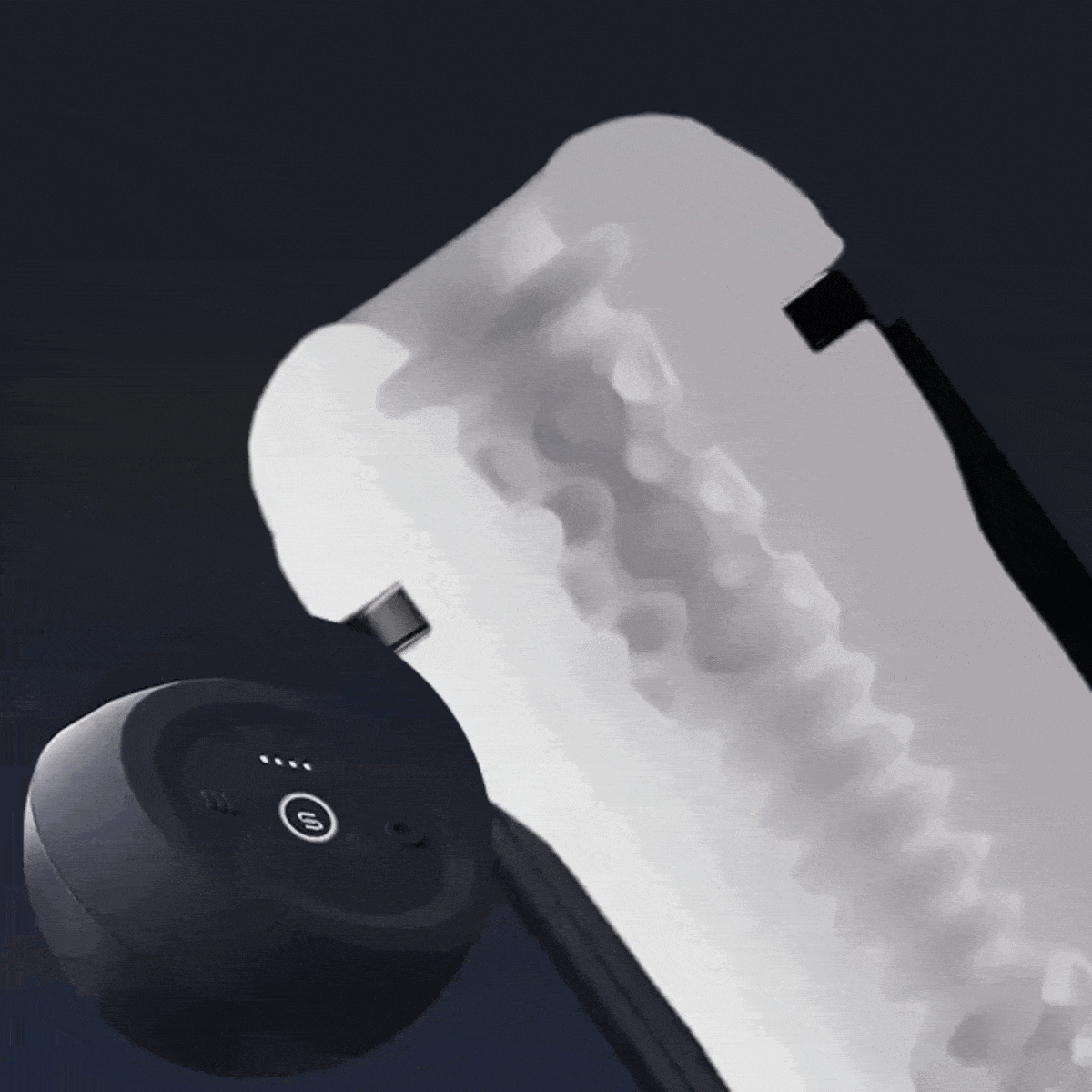 SVAKOM - Sam Neo 2 Interactieve Masturbator - Blauw