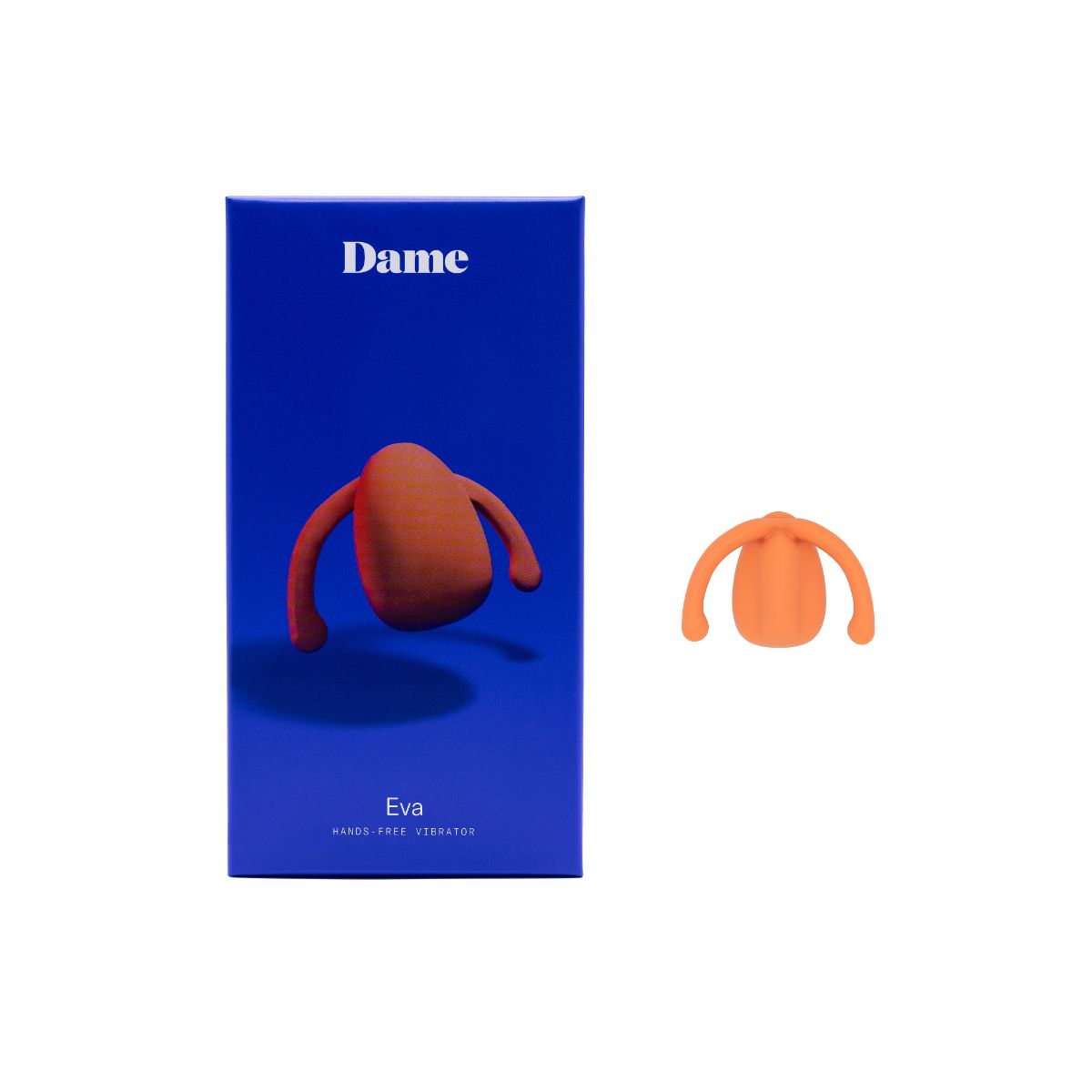 Dame - Eva LL Koppel Vibrator - Papaya