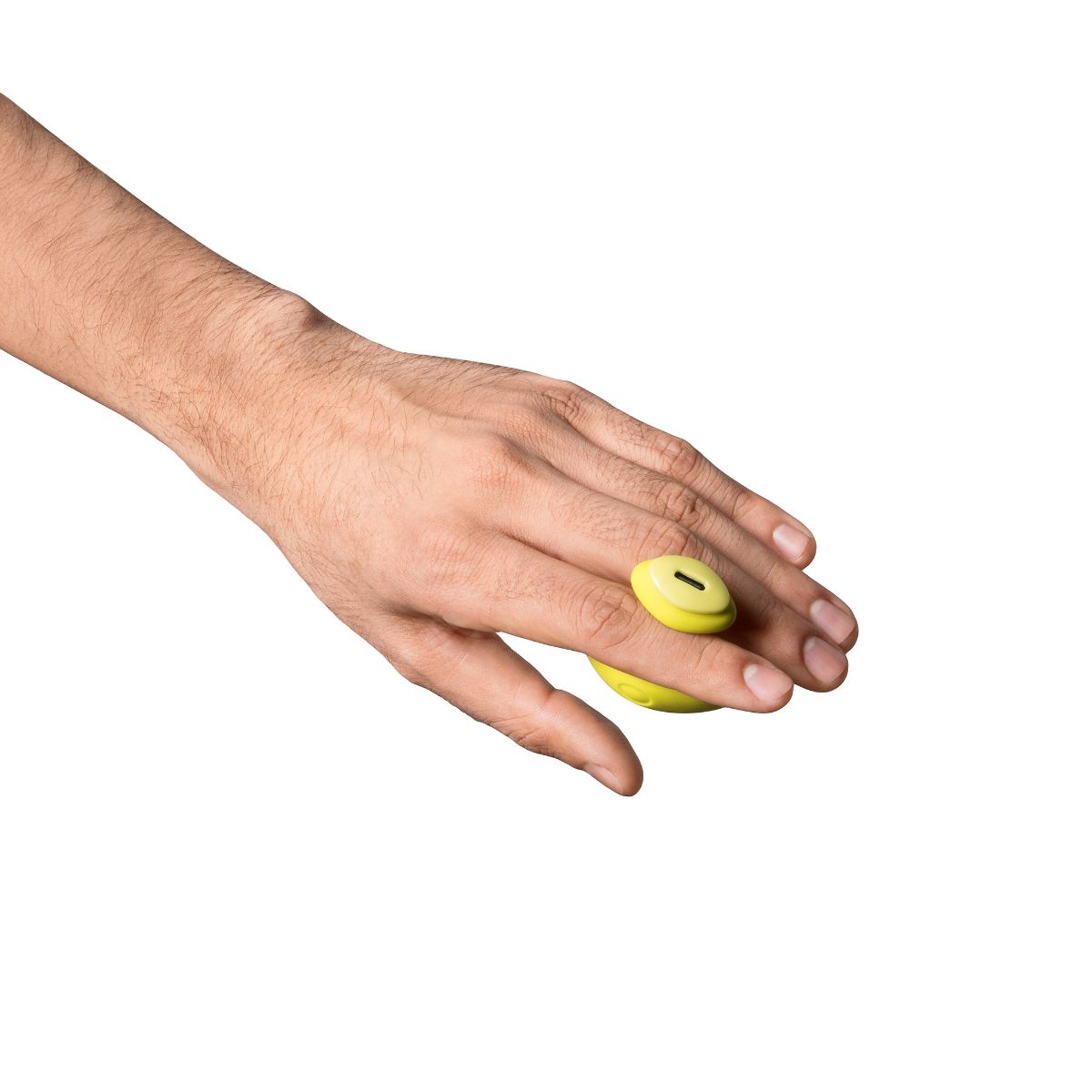 Dame - Fin 2.0 Vinger Vibrator - Citrus