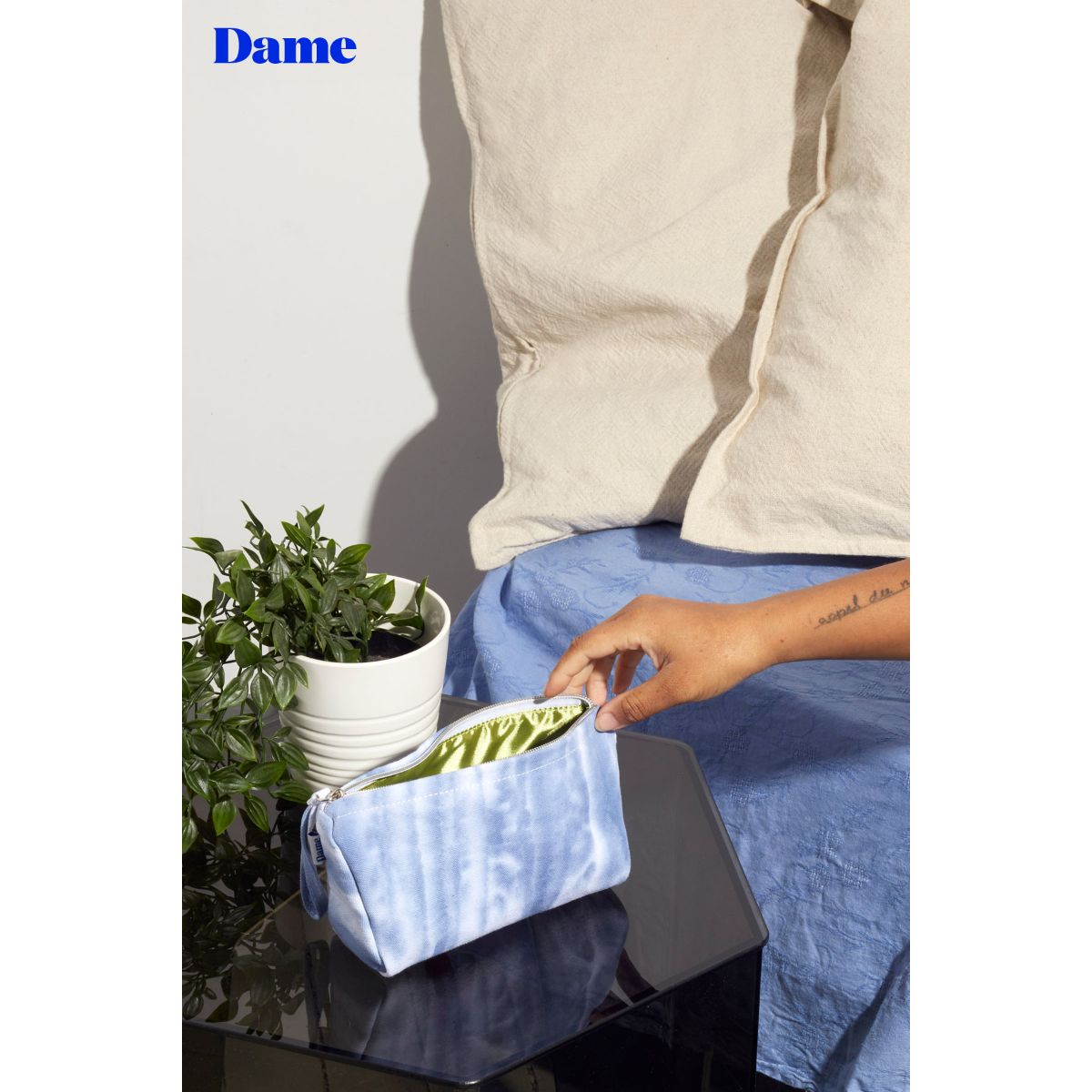 Dame Products - Stash Opbergzakje voor Speeltjes - Sky