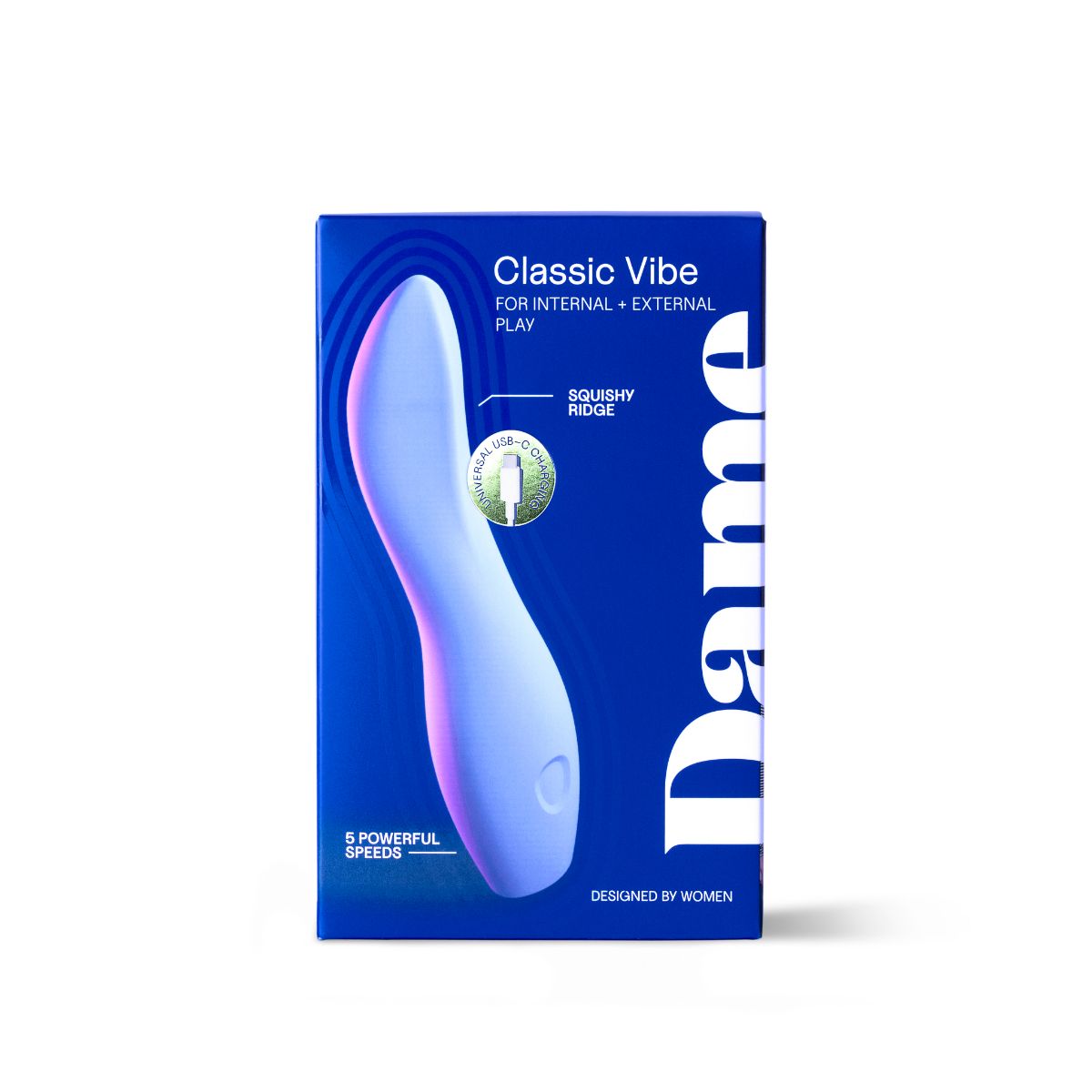 Dame - Dip 2 Versatile Vibrator - Paars