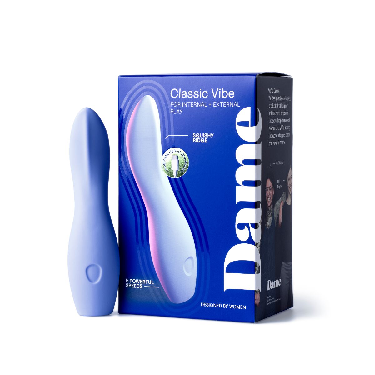 Dame - Dip 2 Versatile Vibrator - Paars