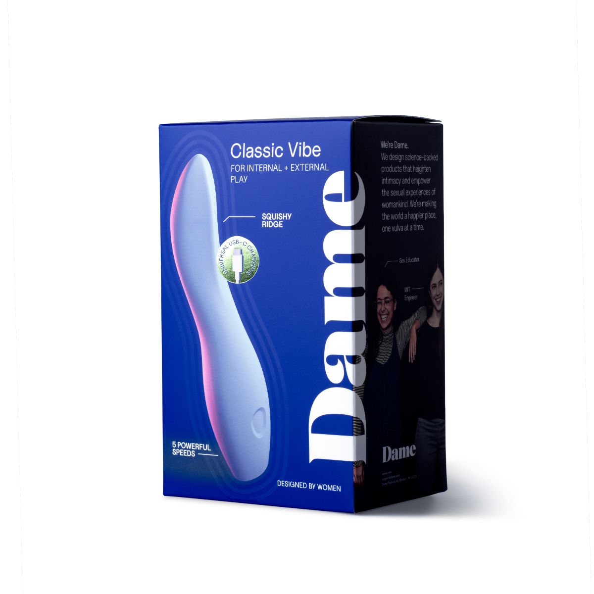 Dame - Dip 2 Versatile Vibrator - Paars